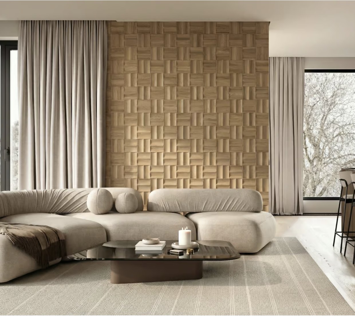 Timber wall panels — FORM AT WOOD