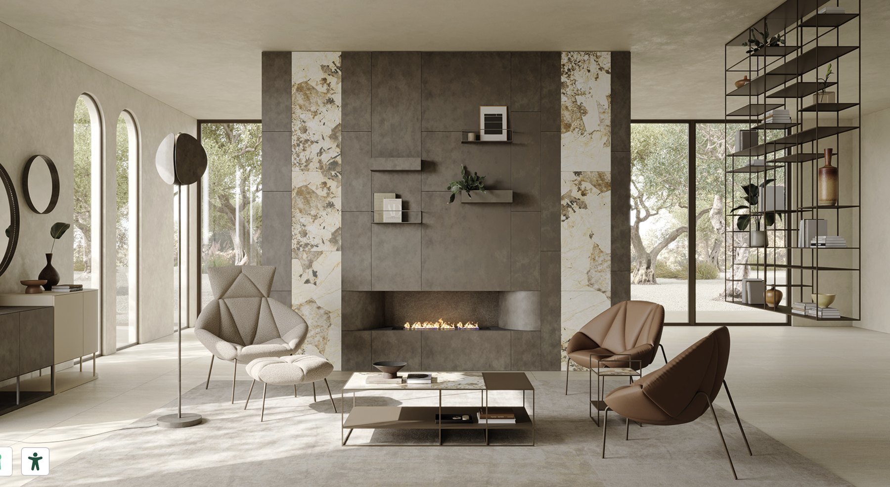 Magnetic walls, shelves, furniture and accessories — Ronda Design