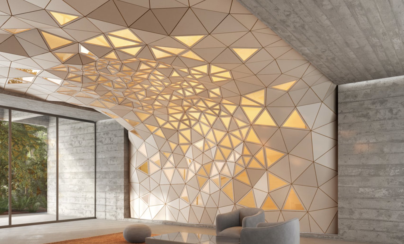 Walls, ceilings, cladding and architectural surfaces — WOOD—SKIN