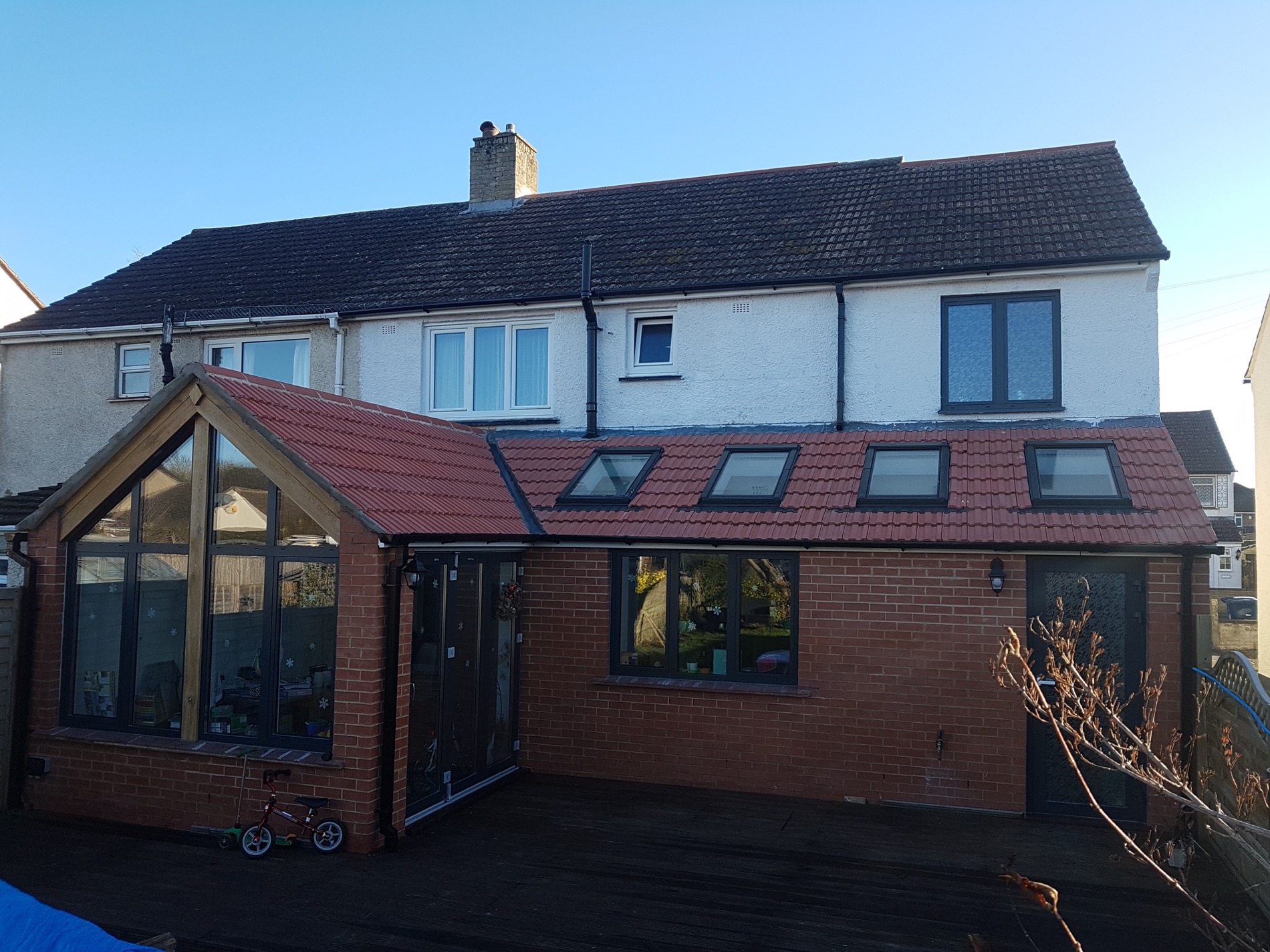 Oxford Headington residential refurbishment main project view